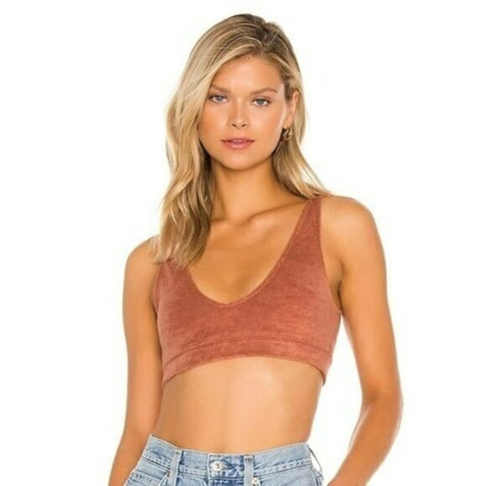 House of Harlow 1960 xREVOLVE Leandra Bralette - Terracotta